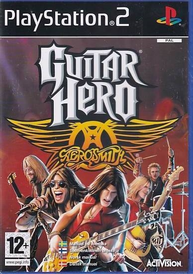 Guitar Hero Aerosmith - PS2 (B Grade) (Genbrug)